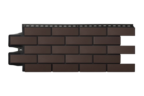 ФП Grand Line клинкерный кирпич ПРЕМИУМ Шоколадный (шов RAL 9005) купить в Челябинске