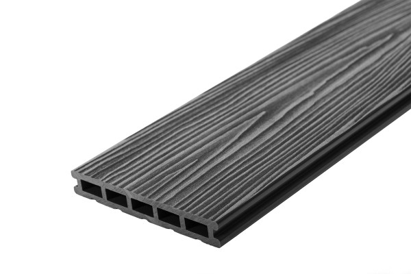 Террасная доска из ДПК RusDecking Unodeck Mogano - Графит купить в Челябинске