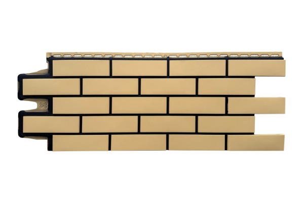 ФП Grand Line клинкерный кирпич ПРЕМИУМ Песочный (шов RAL 9005) купить в Челябинске