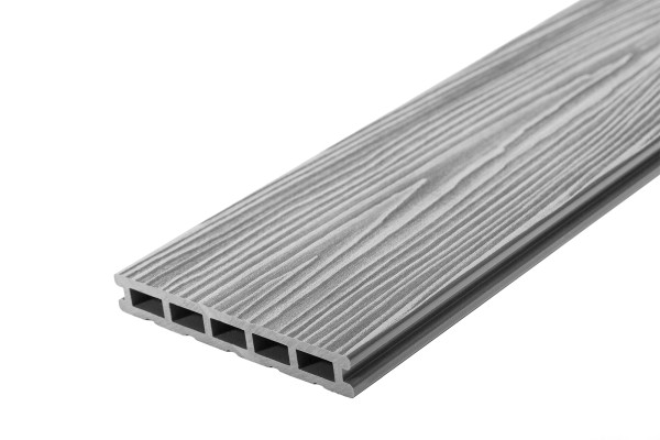 Террасная доска из ДПК RusDecking Unodeck Mogano - Серый купить в Челябинске