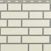 Фасадная панель Альта-Профиль, Кирпич Клинкерный, Белый купить в Челябинске