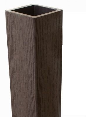 Столб опорный Woodvex Co-Extrusion Венге купить в Челябинске