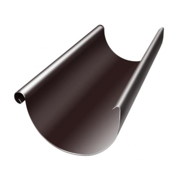 Водосток Grand Line 125x90 – Желоб 3м RAL 8017 купить в Челябинске