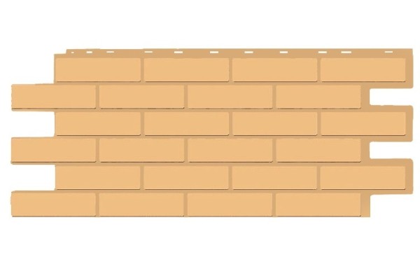 Фасадная панель T-Siding Кирпич Модерн Эко Крем купить в Челябинске