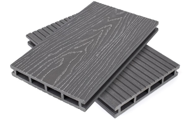 Террасная доская ДПК NanoWood Nature 3D пустотелая Серый купить в Челябинске