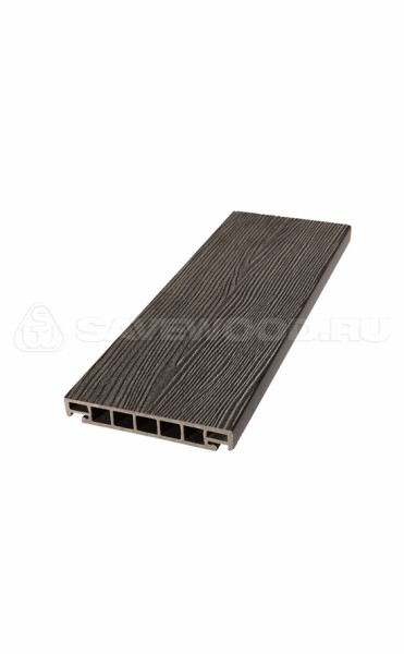 Террасная доска из ДПК SW Salix (S) (R) темно-коричневый купить в Челябинске
