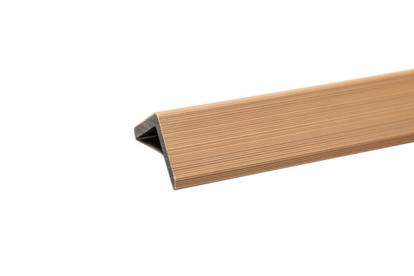 Уголок торцевой Ecodecking Скай коэкструзия 45х45х3000 Бук купить в Челябинске Уголок торцевой Ecodecking Скай коэкструзия 45х45х3000 Бук купить в Челябинске