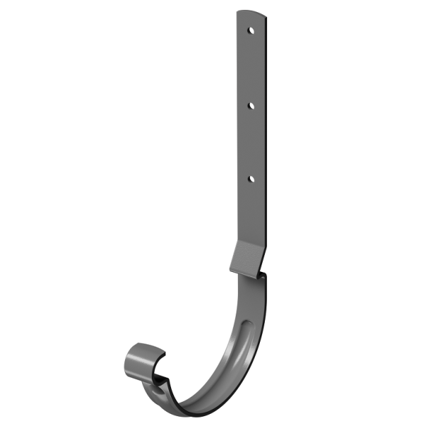 Карнизный крюк длинный D125 Döcke STAL PREMIUM Графит, (RAL 7024) купить в Челябинске