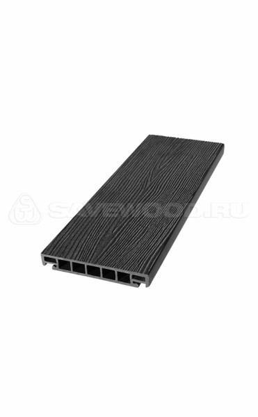 Террасная доска из ДПК SW Salix (S) (R) черный купить в Челябинске