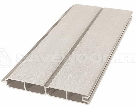 Заборный профиль из ДПК Savewood SW Agger матовый бежевый купить в Челябинске